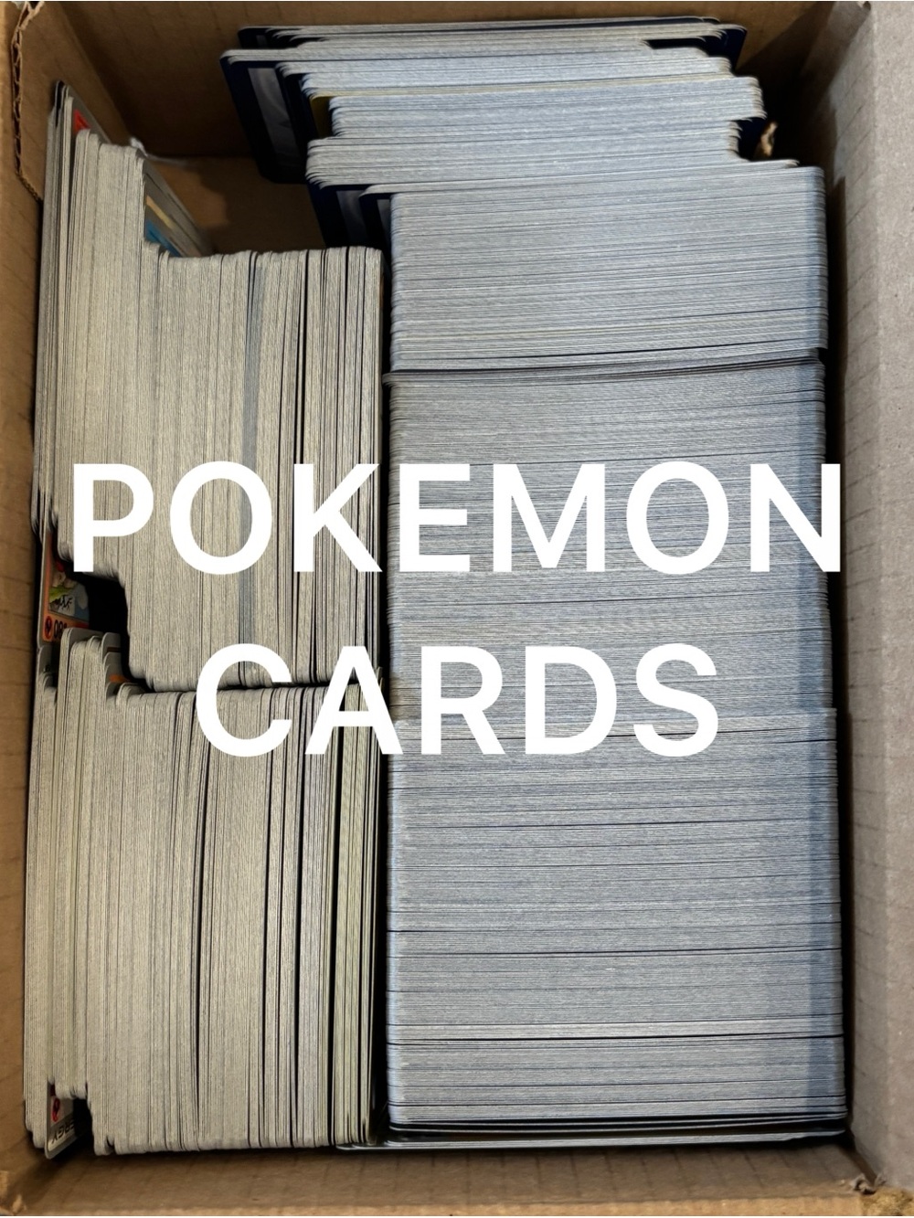 Pokemon TCG Bulk Card Lot 4.6 LB Mixed Cards Holos Trainers Energy